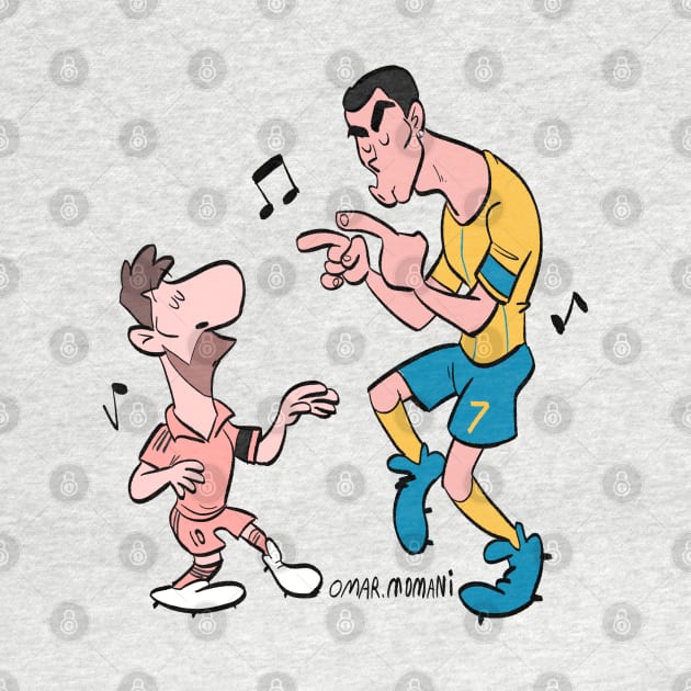 Messi and Cristiano Ronaldo last dance by Momani